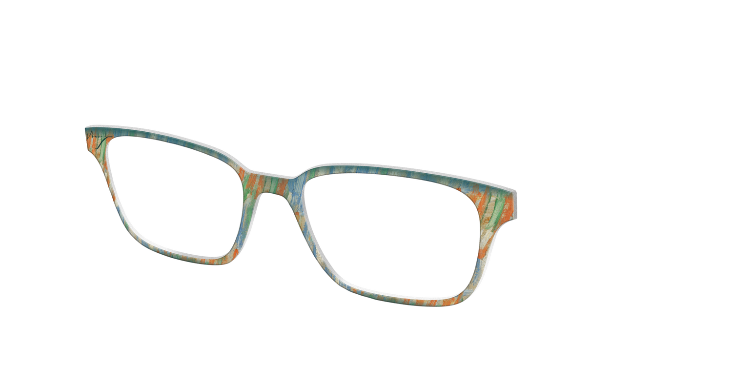 The Brush Strokes - Angle Top Image - Pair Eyewear