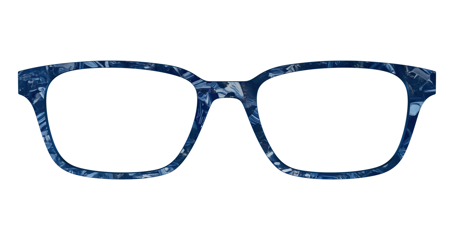 The Deep Slate Pearl Marble - Front Top Image - Pair Eyewear