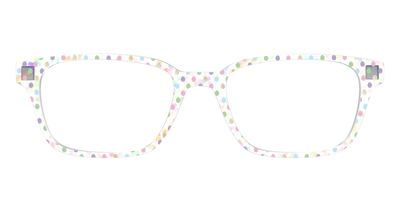 The Egg Polka Dot with Gold Foil Crystal - Front Top Thumbnail - Pair Eyewear