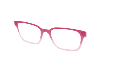 The Flamingo to Blush Gradient Crystal - Angle Top Thumbnail - Pair Eyewear