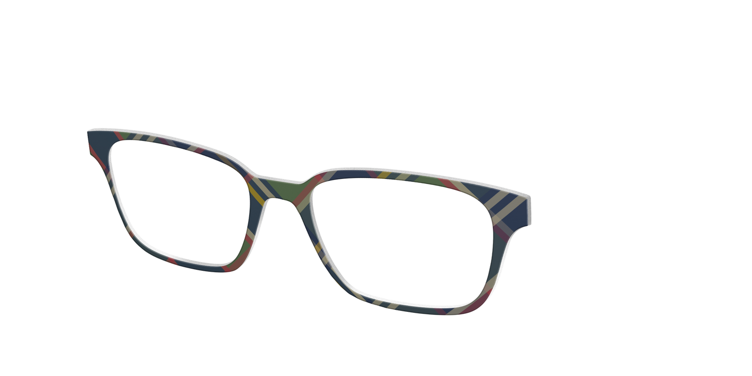 The Flannel Plaid - Angle Top Image - Pair Eyewear