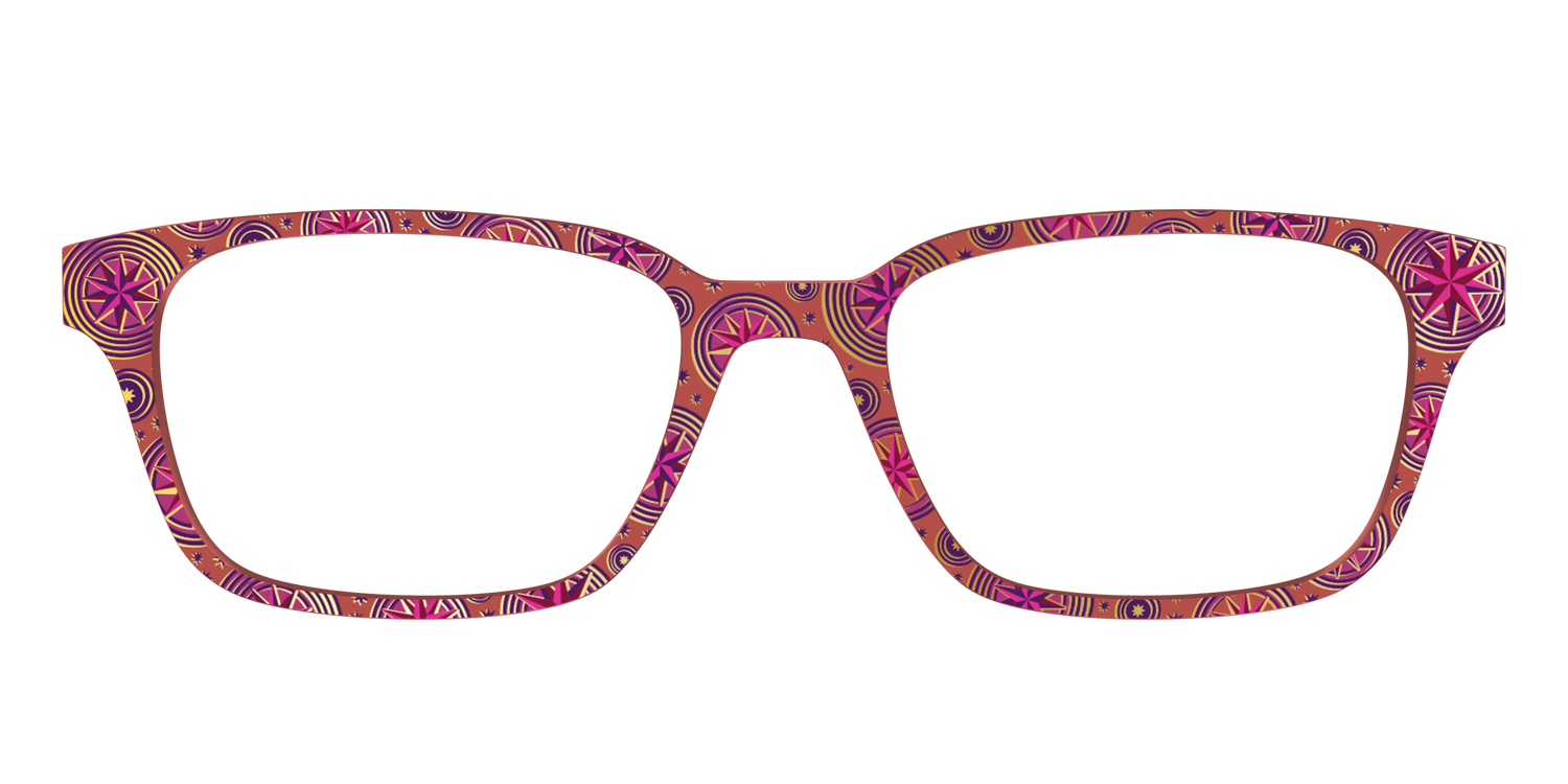The Gold Foil Luna Lovegood™ - Front Top Image - Pair Eyewear