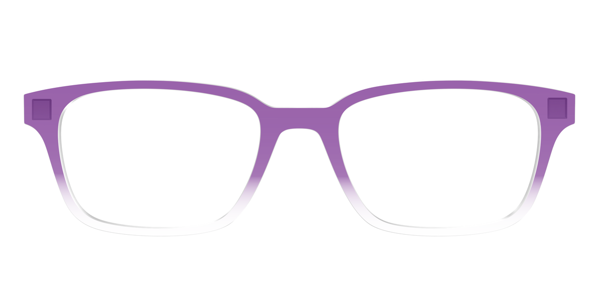 The Grape Gradient Crystal - Front Top Image - Pair Eyewear