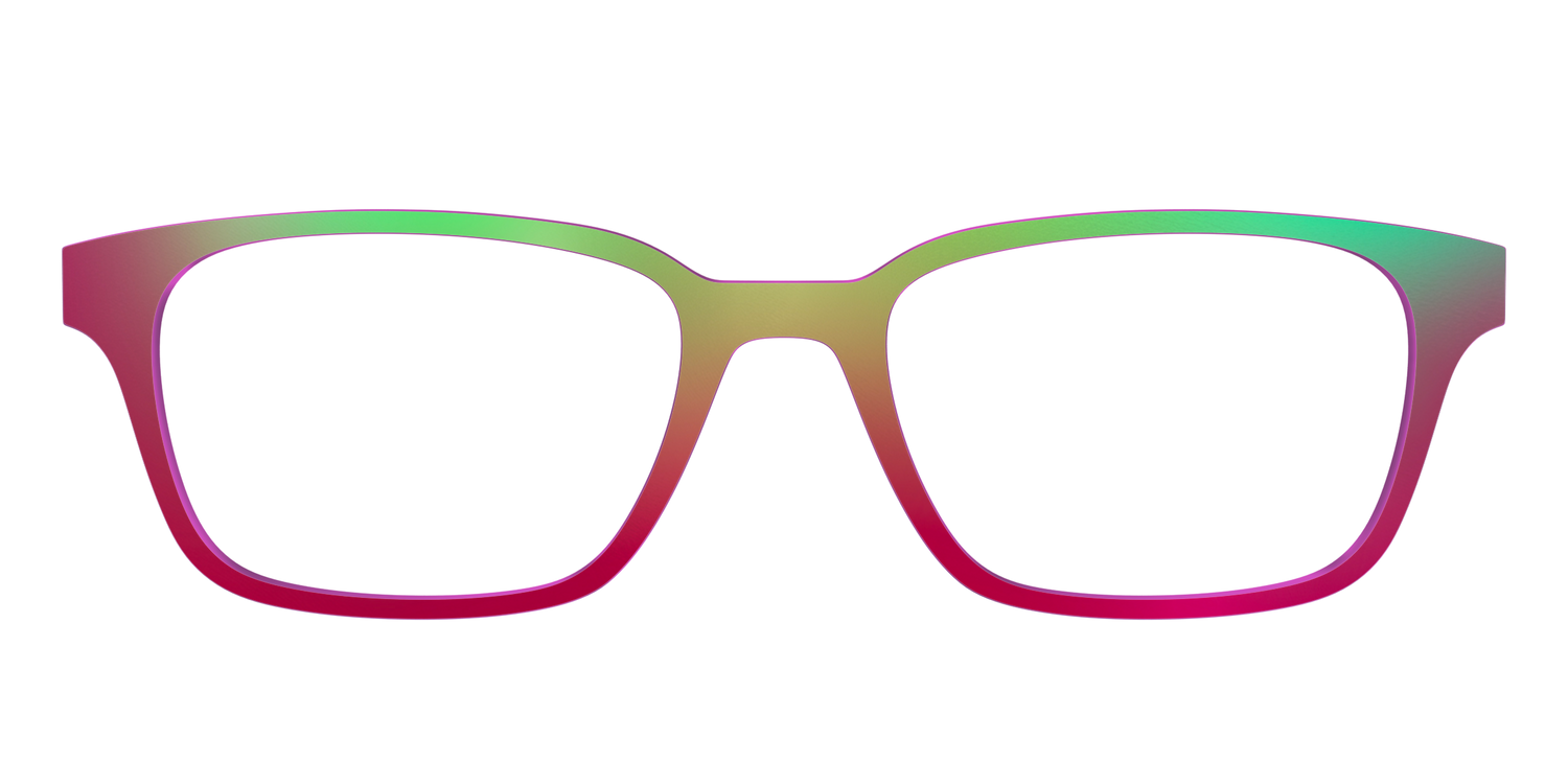 The Guava Ombre - Front Top Image - Pair Eyewear