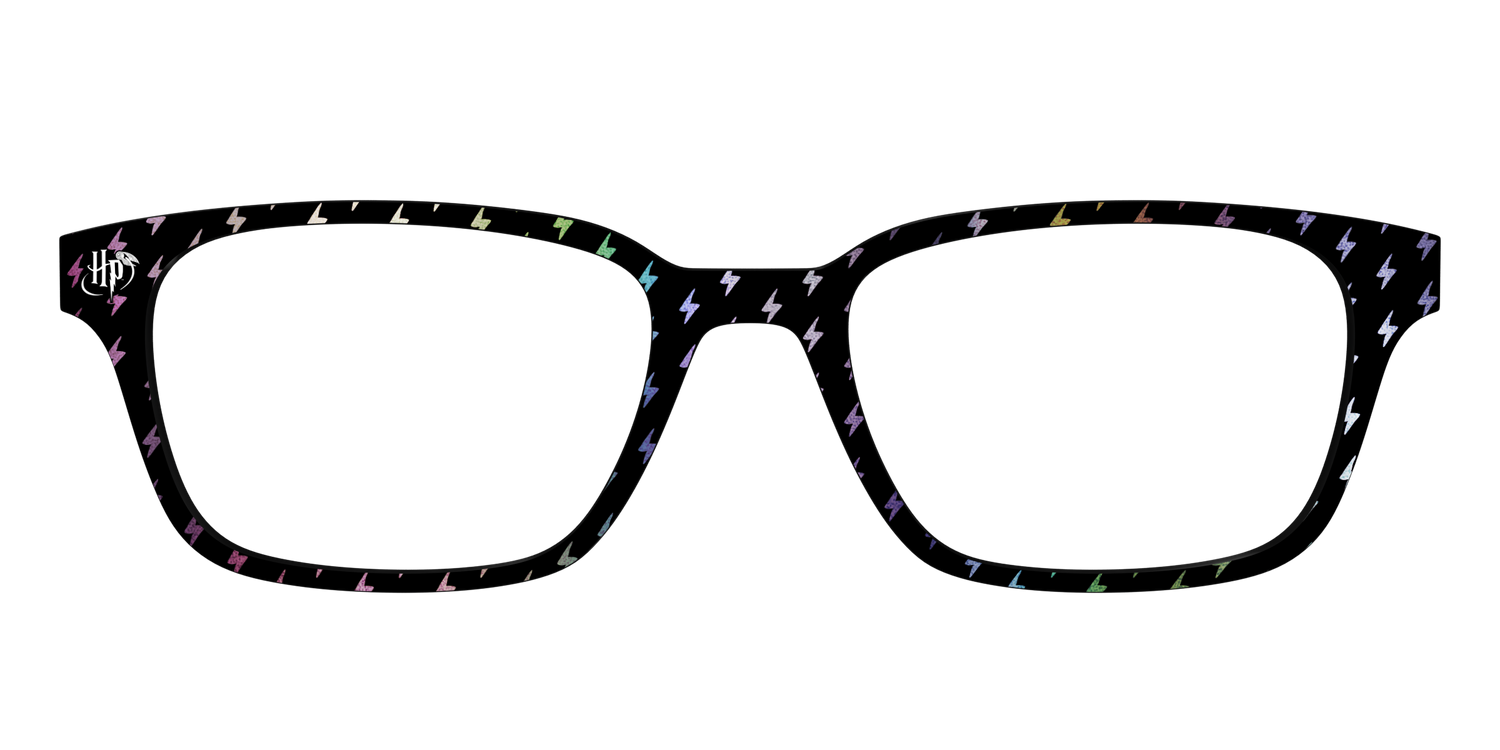 The Holographic Lightning Bolts - Front Top Image - Pair Eyewear