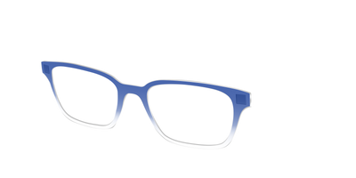 The Indigo Gradient Crystal - Angle Top Thumbnail - Pair Eyewear