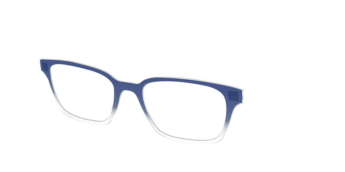 The Navy Gradient Crystal - Angle Top Image - Pair Eyewear