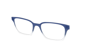 The Navy Gradient Crystal - Angle Top Thumbnail - Pair Eyewear