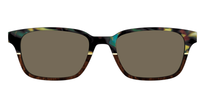 The Polarized Mirage Split with Gold Foil Sun Top - Front Top Thumbnail - Pair Eyewear