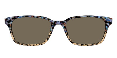 The Polarized Oasis Tortoise Split Sun Top - Front Top Thumbnail - Pair Eyewear