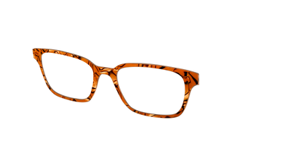 The Pumpkin Pearl Swirl - Angle Top Thumbnail - Pair Eyewear