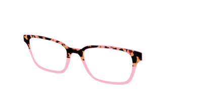 The Punch Tortoise Crystal Split - Angle Top Thumbnail - Pair Eyewear