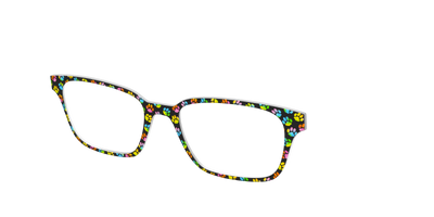The Rainbow Paw Print - Angle Top Thumbnail - Pair Eyewear