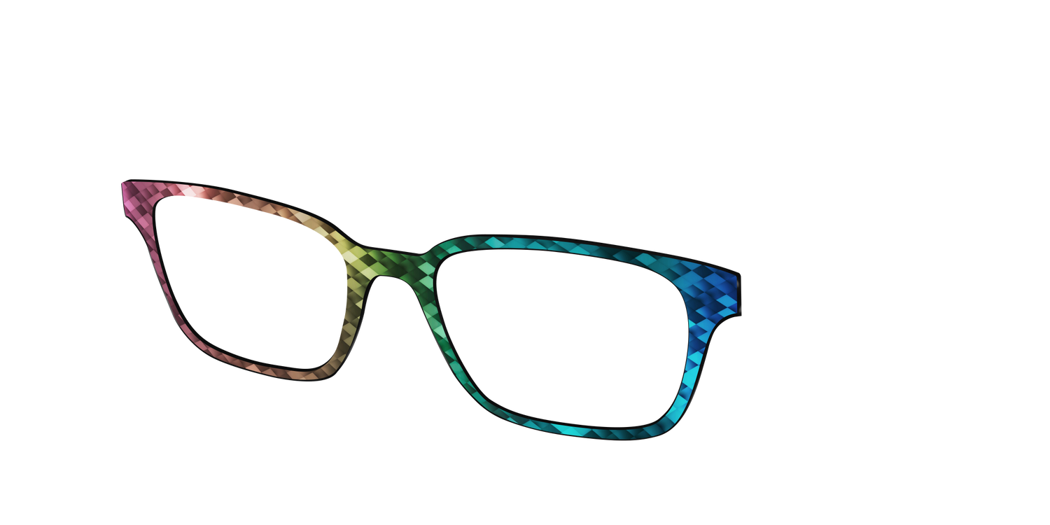 The Rainbow Prism - Angle Top Image - Pair Eyewear