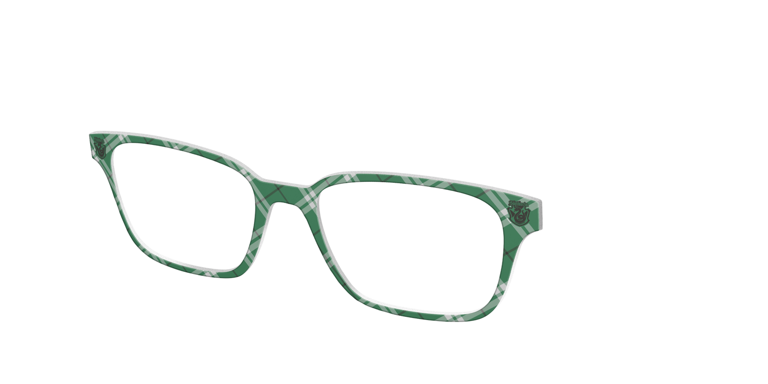 The Slytherin™ Plaid - Angle Top Image - Pair Eyewear