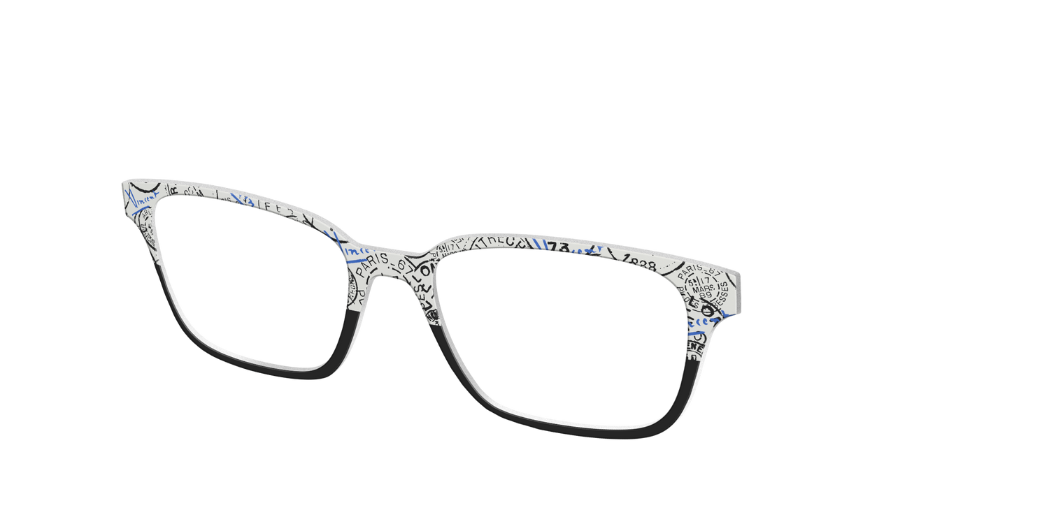 The Stamps Split - Angle Top Image - Pair Eyewear
