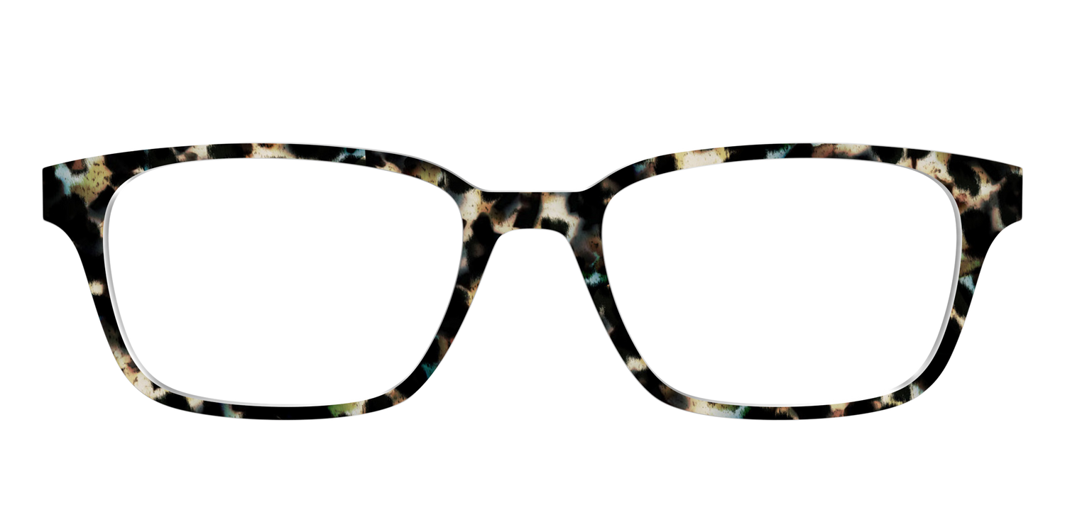 The Tumbled Teal Tortoise - Front Top Image - Pair Eyewear