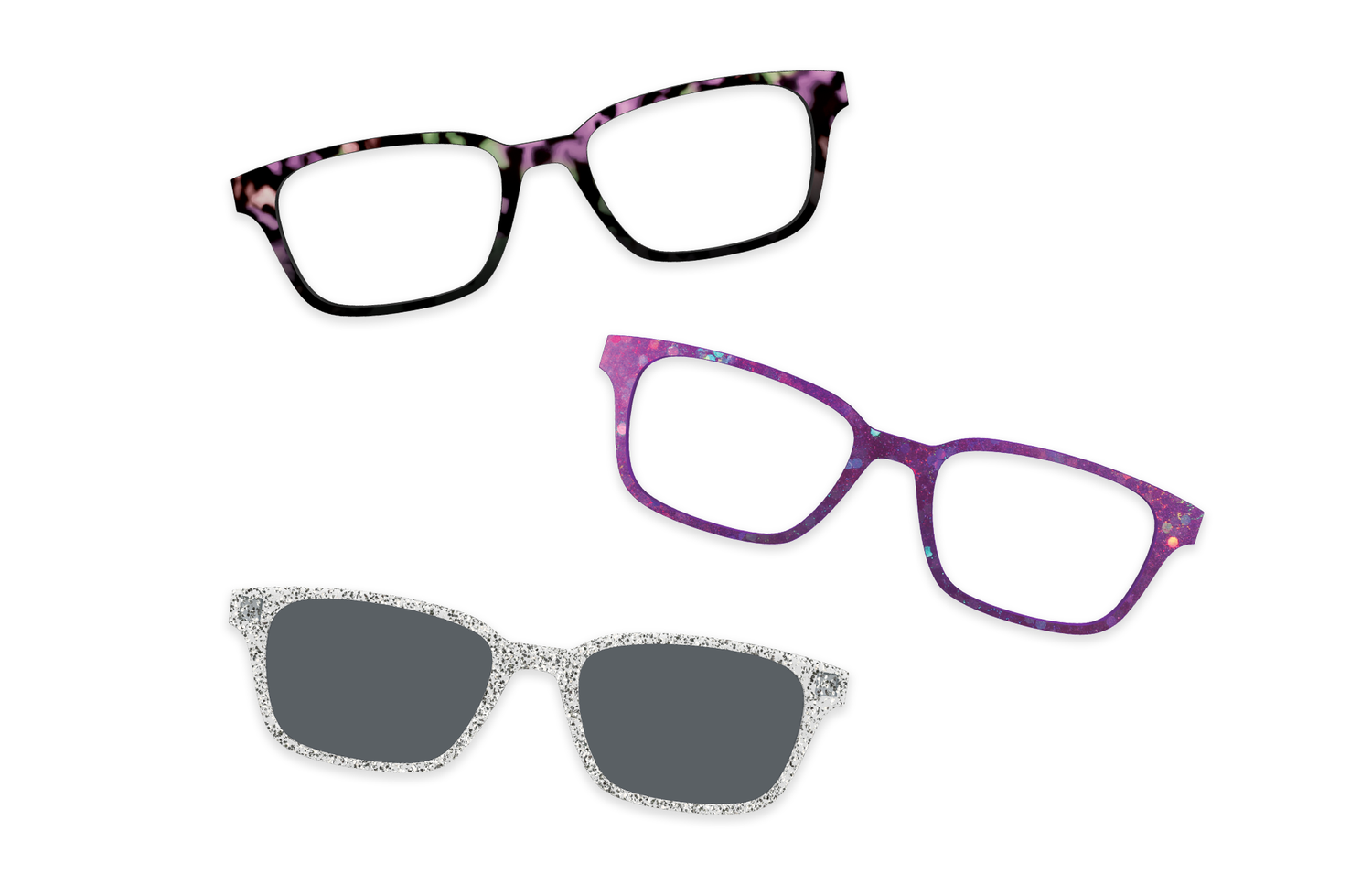 Violet Pearlized Metal - Set - Product Image 4 - Pair Eyewear
