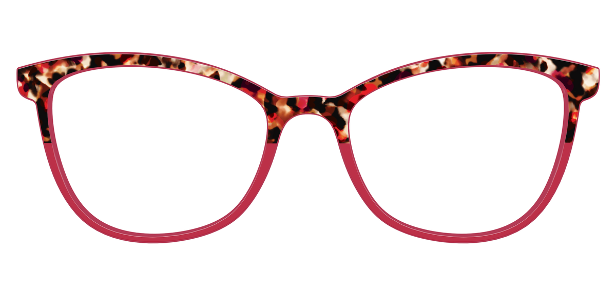 The Auburn Tortoise Crystal Split - Front Top Image - Pair Eyewear