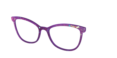 The Berry Jam Hexagons - Angle Top Thumbnail - Pair Eyewear