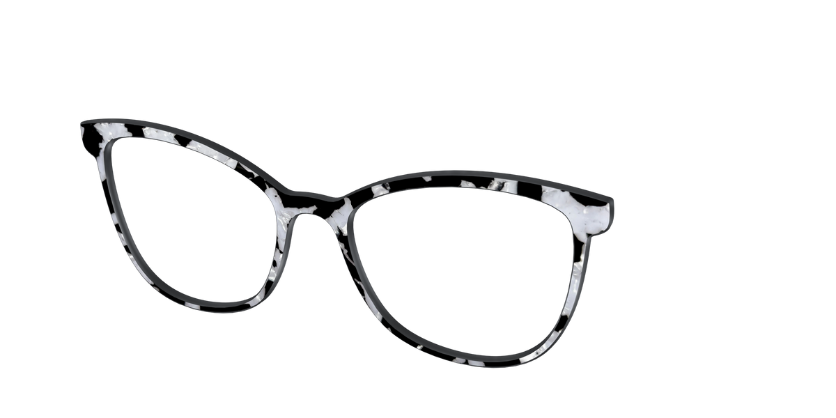 The Black & White Pearl Tortoise - Angle Top Image - Pair Eyewear