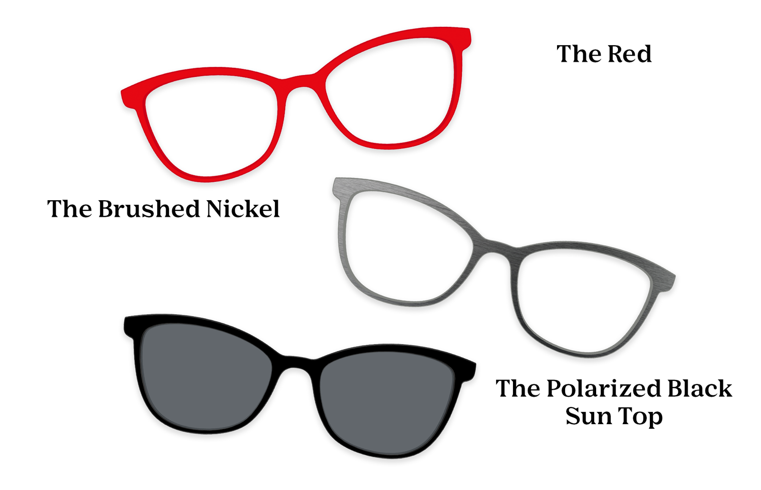The Georgia - Lensless - Pairing Set - Pair Eyewear