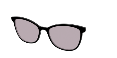 The Black with Gray Gaming lens - Angle Top Thumbnail - Pair Eyewear