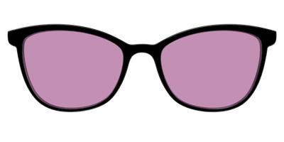 The Black with Pink Racquet Sport lens - Front Top Thumbnail - Pair Eyewear