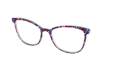 The Bone-Chilling Blossoms - Angle Top Thumbnail - Pair Eyewear