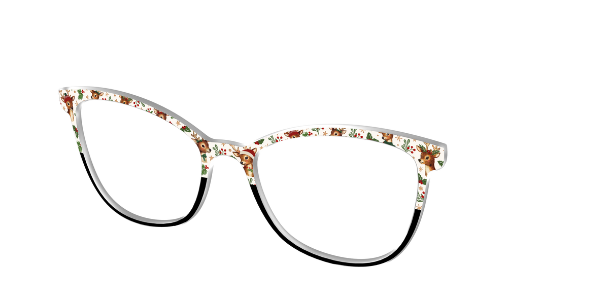 The Dashing Reindeer - Angle Top Image - Pair Eyewear
