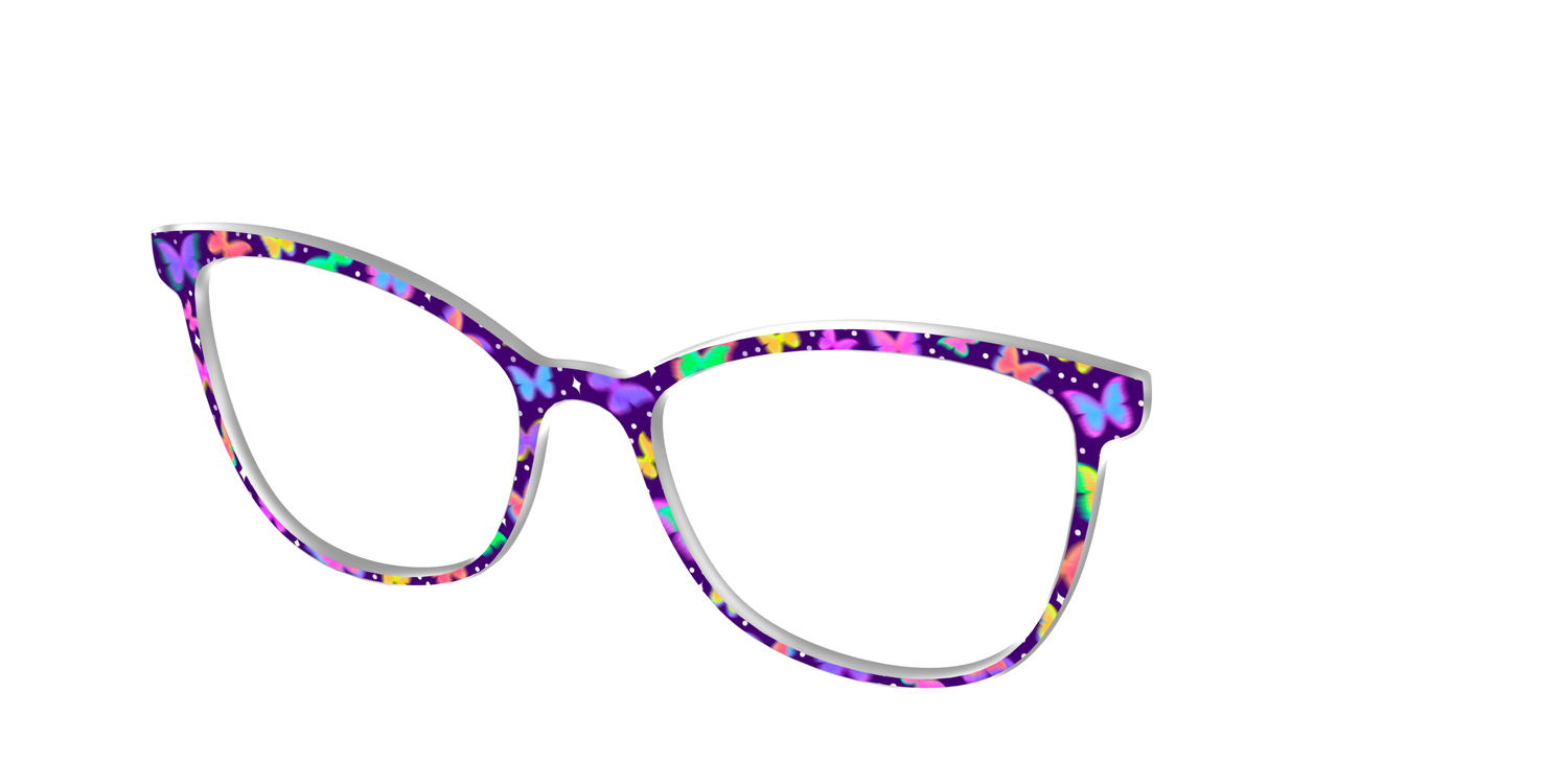 The Delicate Butterflies - Angle Top Image - Pair Eyewear