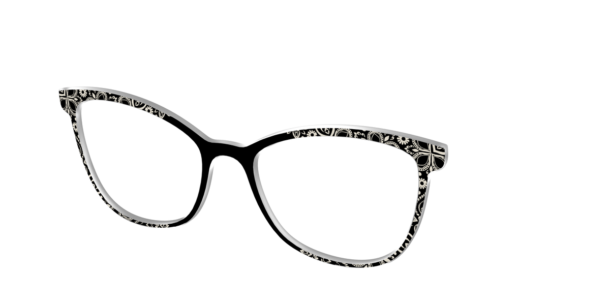 The Ecru Embroidery - Angle Top Image - Pair Eyewear