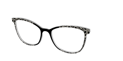 The Ecru Embroidery - Angle Top Thumbnail - Pair Eyewear