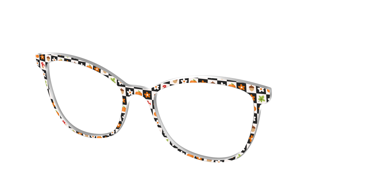 The Fall Festive Check - Angle Top Image - Pair Eyewear