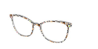 The Fall Festive Check - Angle Top Thumbnail - Pair Eyewear