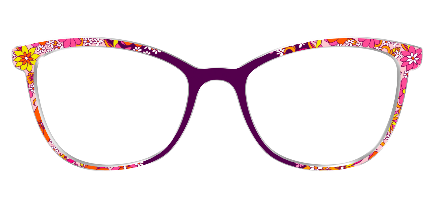The Far Out Floral - Front Top Image - Pair Eyewear