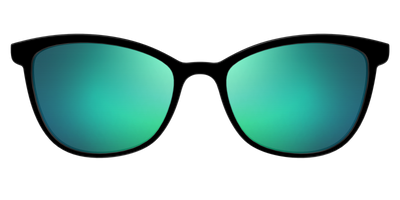 The Polarized Green Reflective Sun Top - Front Top Thumbnail - Pair Eyewear