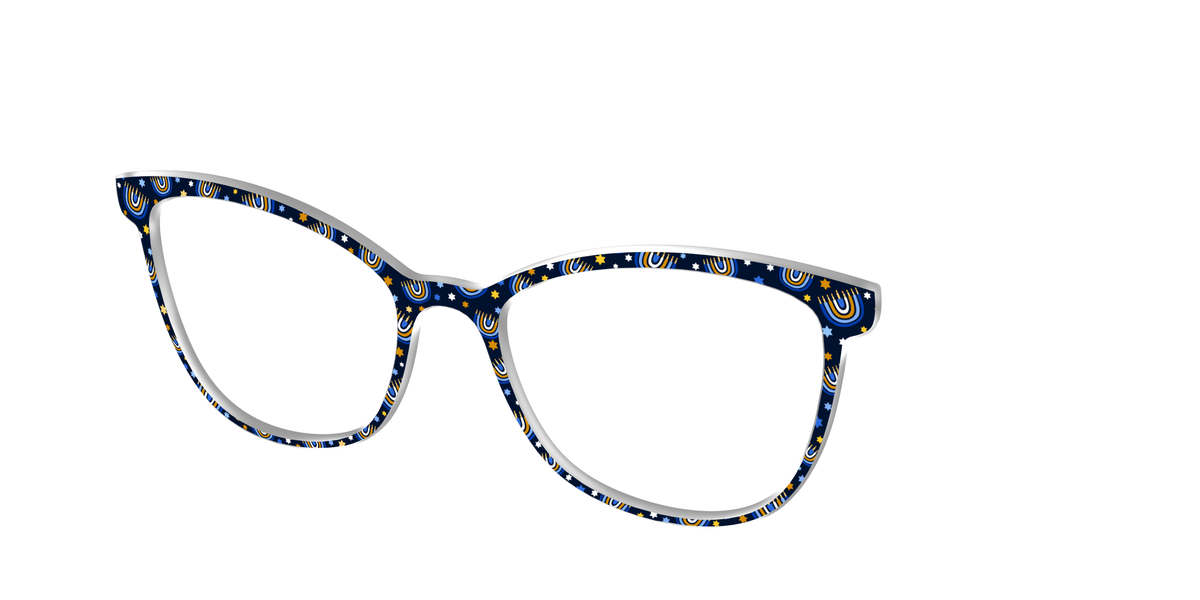 The Hanukkah Menorahs - Angle Top Image - Pair Eyewear