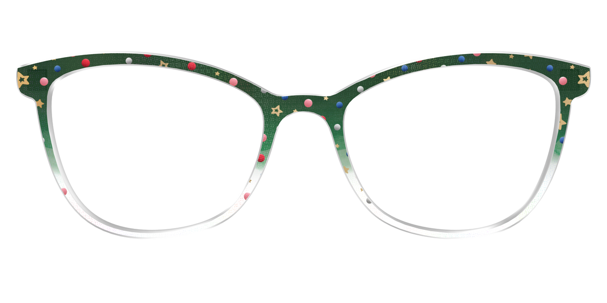 The Holiday Bauble with Foil Crystal - Front Top Image - Pair Eyewear