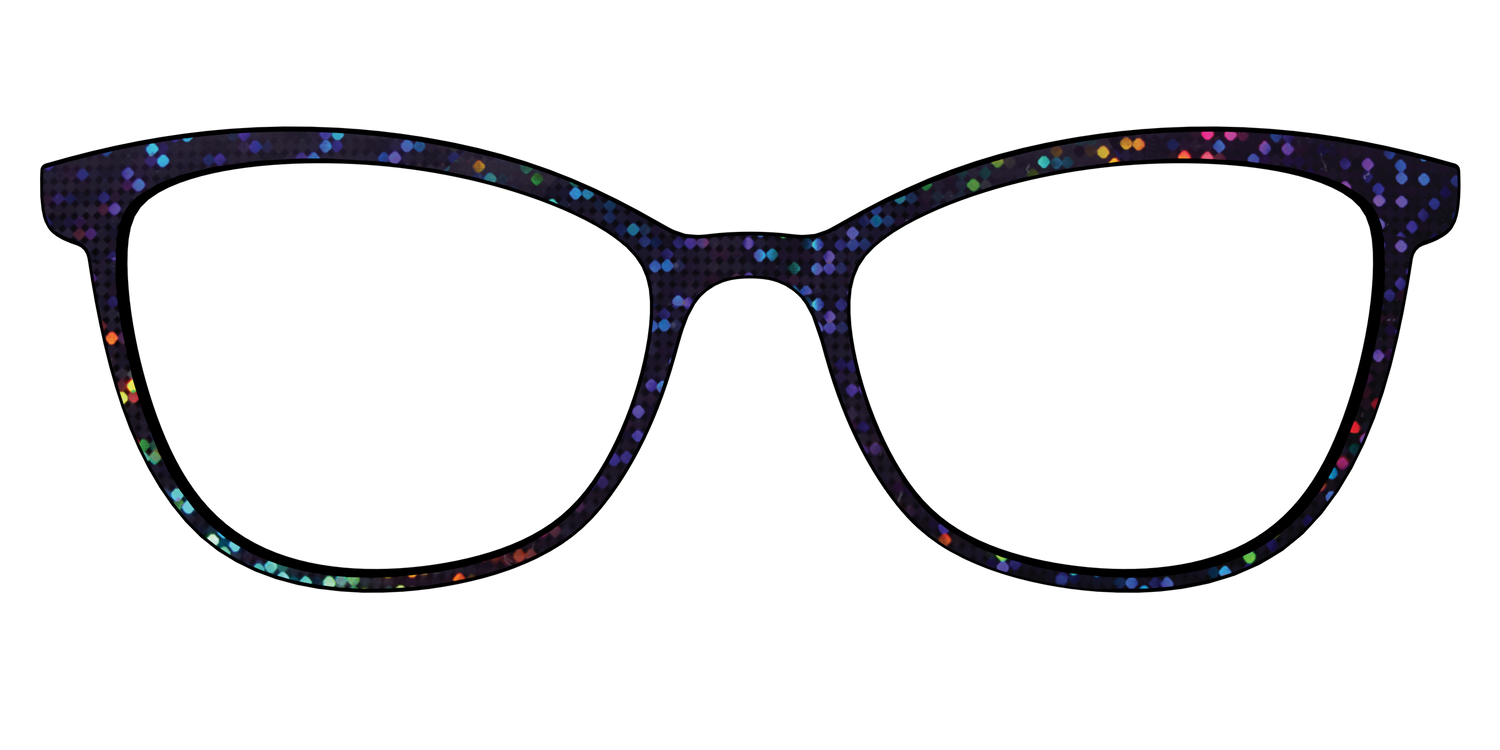 The Holographic Dots - Front Top Image - Pair Eyewear
