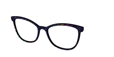 The Holographic Dots - Angle Top Thumbnail - Pair Eyewear