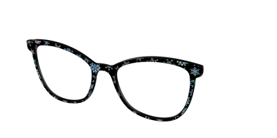 The Holographic Snowflakes - Angle Top Thumbnail - Pair Eyewear
