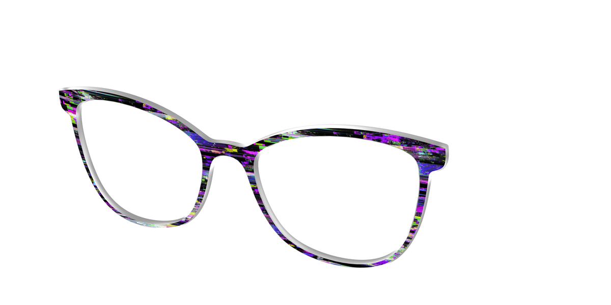 The Horror Film Glitch - Angle Top Image - Pair Eyewear