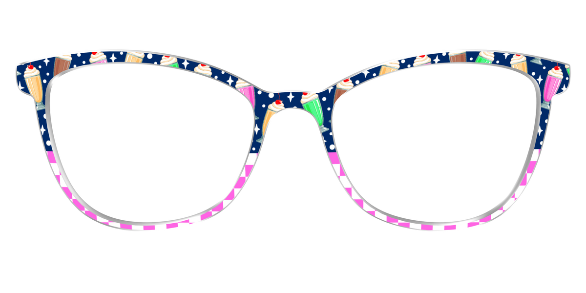 The Ice Cream Social Split - Front Top Image - Pair Eyewear