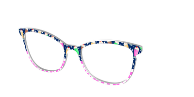The Ice Cream Social Split - Angle Top Thumbnail - Pair Eyewear
