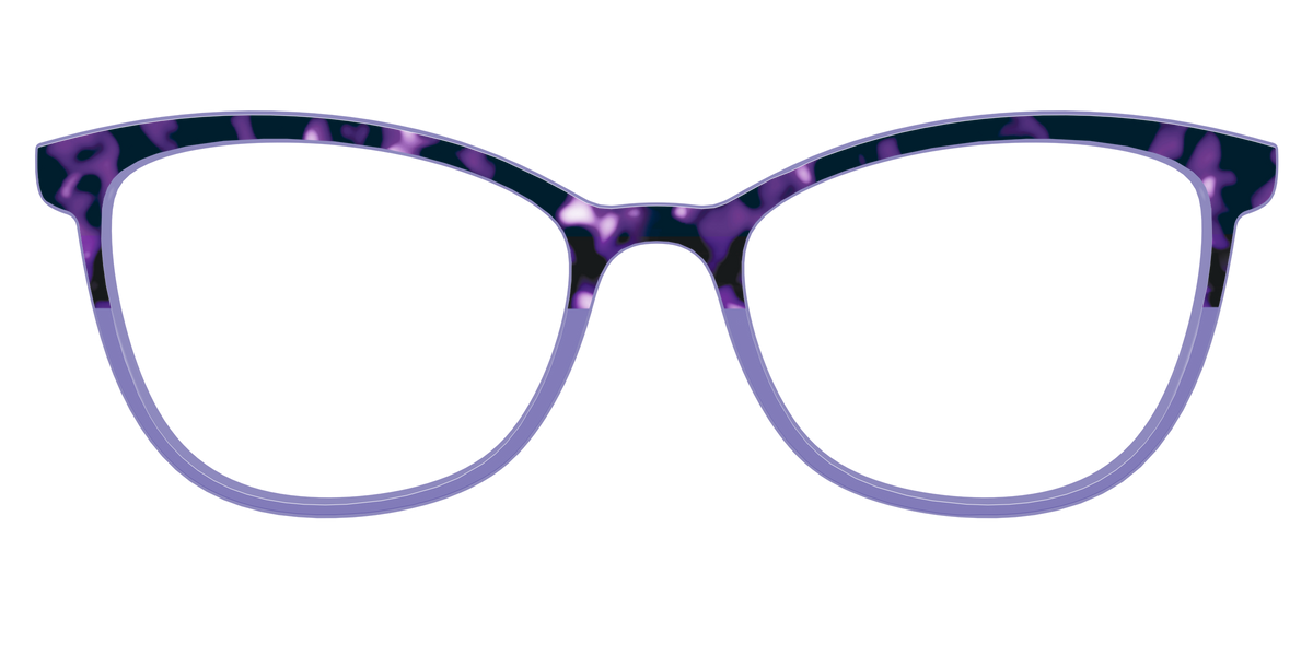 The Iris Tortoise Crystal Split - Front Top Image - Pair Eyewear