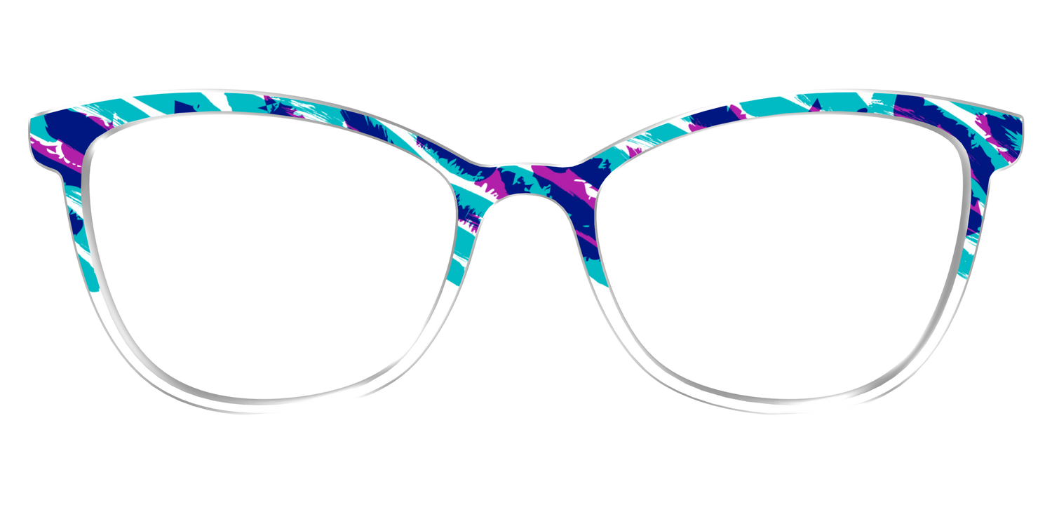 The Jazzy Scribble - Front Top Image - Pair Eyewear