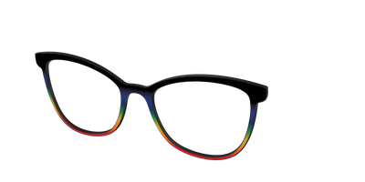 The Love Wins Gradient - Angle Top Thumbnail - Pair Eyewear