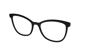 The Matte Black - Angle Top Thumbnail - Pair Eyewear