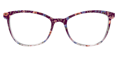 The Mulberry Floral Dip-Dye - Front Top Thumbnail - Pair Eyewear